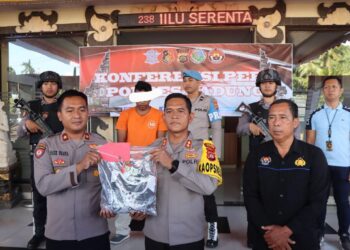 8 Jam Setelah Viral, Terduga Pelaku 355 dan 368 KUHP Ditangkap Tim Opsnal Polsek Kuta Utara