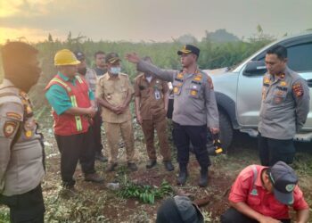 Maksimal Upaya Pencegahan Karhutla, Polsek Kandis Patroli Sampai Batas Terluar Wilayah Siak