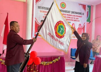 Sukses Gelar Muskom ke – 2, Ns.Junida, S.Kep., Terpilih Sebagai Ketua DPK Cot Ijue