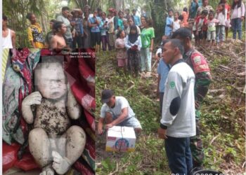 Diduga Hasil Hubungan Terlarang, Seorang Ibu di Simalungun Kubur Anaknya Baru Lahir