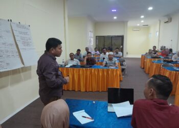 Disperindagkop UKM Aceh Singkil Gelar Bimtek Bagi Pelaku Usaha Koperasi, Sirajul Munir Ngisi Pemateri