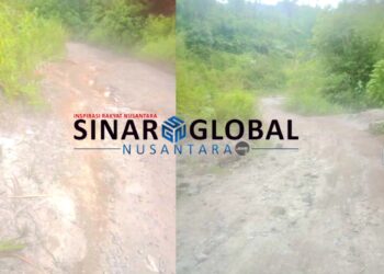 Jalan Penghubung Desa Lokkung ke Desa Silouhuluan di Simalungun Angker, Warga Tunggu Janji Manis Bupati