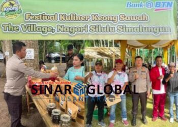  Festival Kuliner Keong Sawah The Village di Kabupaten Simalungun, Kapolres Apresiasi 