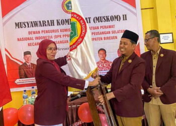 Sukses Gelar Muskom, Vina Mora Terpilih Sebagai Ketua DPK Peusangan Selatan I   