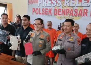 Tim Gabungan Resmob Polsek Denbar, Amankan 7 Pelaku Pengerusakan Rumah   