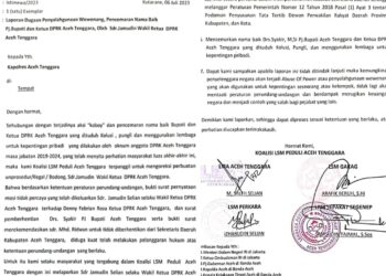 Wakil Ketua DPRK Aceh Tenggara Dipolisikan