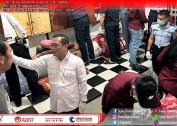 Kadiv Pas Kanwil Kemenkumham Sumut Adakan Inspeksi Dadakan (Sidak) di Lapas Kelas IIA Pematangsiantar