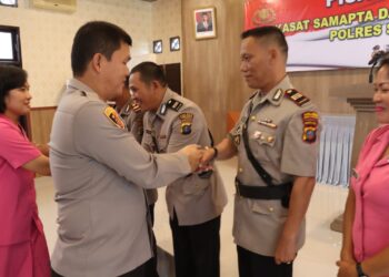 Polres Simalungun Gelar Pisah Sambut
