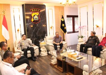 Audiensi Dengan Kapolda Bali; Dirjen AHU Pastikan Persiapan Pengamanan Kegiatan AALCO Tahun 2023