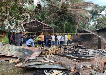 Dua Anak Jadi Korban Kebakaran di Aceh Timur, Haji Uma Turut Berduka Cita   