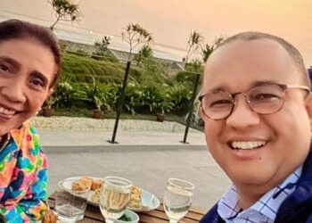 Anies Baswedan Bicara Politik, Susi Pudjiastuti Pendengar yang Baik