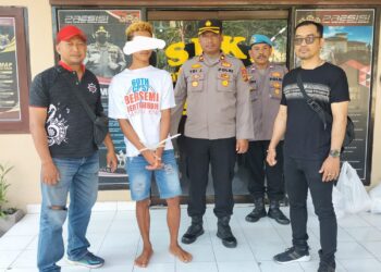 Pelarian Panjang Seorang DPO Pembunuhan Berakhir Ditangan Reskrim Polsek Benoa