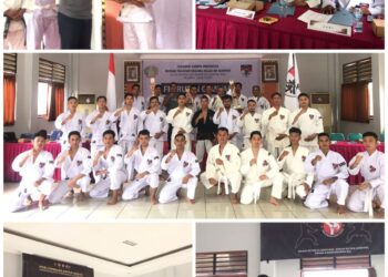 Dalam Rangka HUT RI dan HDKD ke 78 Tahun 2023, Lingkungan Kanwil Kemenkumham Bali Adakan Perlombaan Kempo Antar Graha