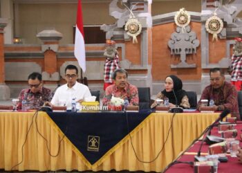 Kanwil Kemenkumham Bali, Exit Meeting Pemeriksaan Pendahuluan Kinerja Manajemen Pemasyarakatan    