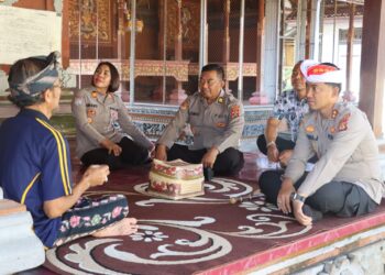 Kapolres Jembrana AKBP I Dewa Gde Juliana, S.H., S.I.K., M.I.K. Berkunjung ke Tokoh Agama   