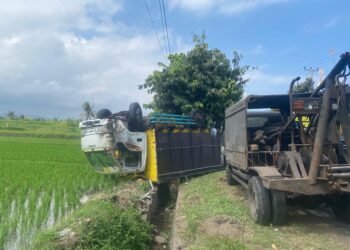Kecelakaan di KM 81-82 Banjar Bale Agung Desa Yehembang, Merenggut Nyawa   