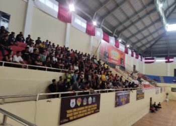 Polres Tabanan Tugaskan 36 Personil Amankan Kapolri Cup Babak Penyisihan di GOR Debes