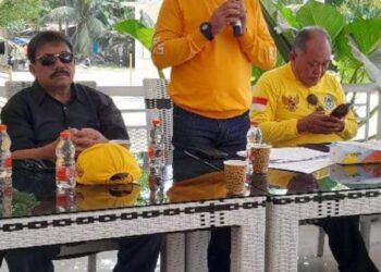 Pemantapan dan Bimbingan Team Partai Golkar Bimbingan Haji Budi se-Kecamatan Ujung Padang