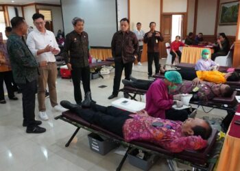 Kanwil Kemenkumham Bali Melakukan Kegiatan Bakti Sosial Donor Darah 