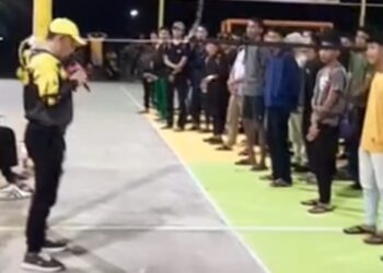 Haji Budi Resmi Buka Turnamen Voli Antar Desa se Kecamatan Ujung Padang