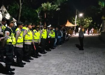 Polres Tabanan Terjunkan 45 Personil Amankan Pembukaan Bali Creative Festival 2023   