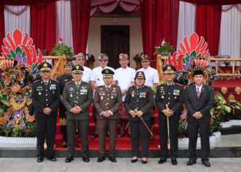 Kapolres Badung Hadiri Upacara Peringatan Detik-Detik Proklamasi Kemerdekaan RI ke -78