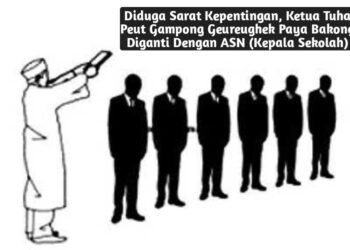 Niat Mengawasi Dana Desa, Ketua Tuha Peut Geureughek Langsung Dicopot Digantikan ASN. Diduga Konsep Camat dan Keuchik