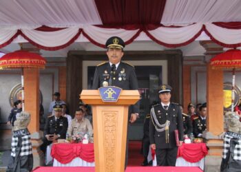 Upacara Hari Kemenkumham ke-78, Anggiat Ajak Insan Pengayoman Perkuat Semangat dan Terus Berkarya