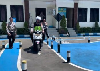 Kapolres Buleleng, Uji Kelayakan Lintasan Praktek SIM