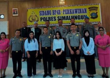 Pelaksanaan Sidang BP4R-Perkawinan Polres Simalungun di Hadiri PC. Bhayangkari Simalungun   