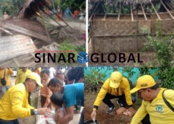 Sifat Altruisme Haji Budi Bedah Rumah Warga Tak Layak Huni dan Berbagi Tali Asih