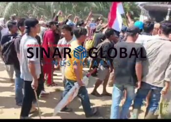 Hujan Batu di Lokasi PT.SPR Asahan Diduga Berawal Lemparan Batu Dari OTK Sewaan Perusahaan Pada Warga